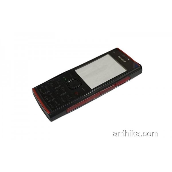 Nokia X2 X2-00 Kapak Kasa Tuş Housing Black New