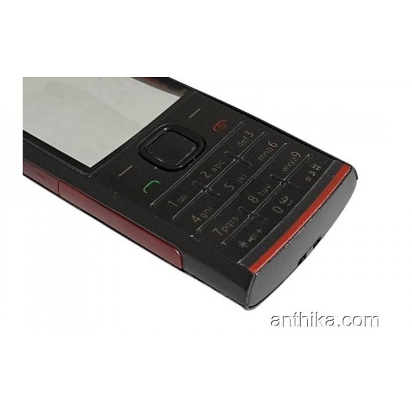 Nokia X2 X2-00 Kapak Kasa Tuş Housing Black New