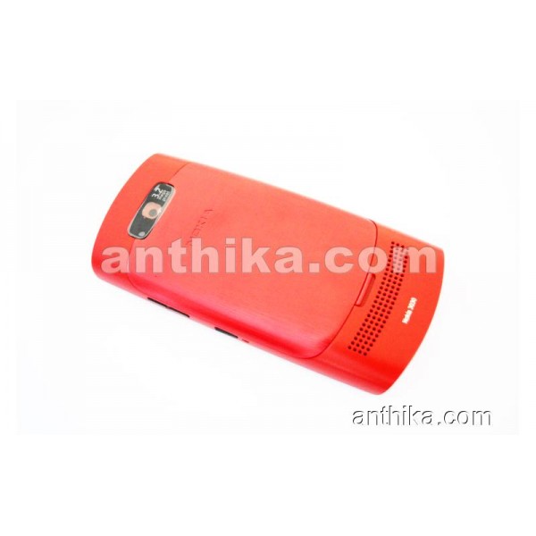 Nokia Asha 303 Kapak Kasa Tuş High Quality Full Housing Red New