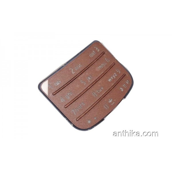 Nokia 6700 Classic Tuş Numeric Key Brown New