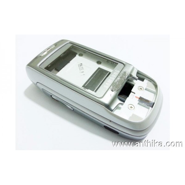Samsung D500 Orjinal Kasa Full Silver Housing