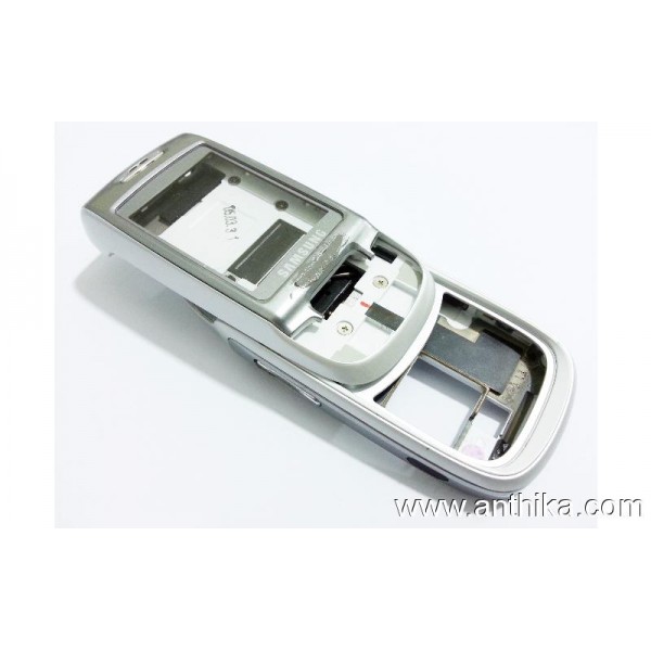 Samsung D500 Orjinal Kasa Full Silver Housing