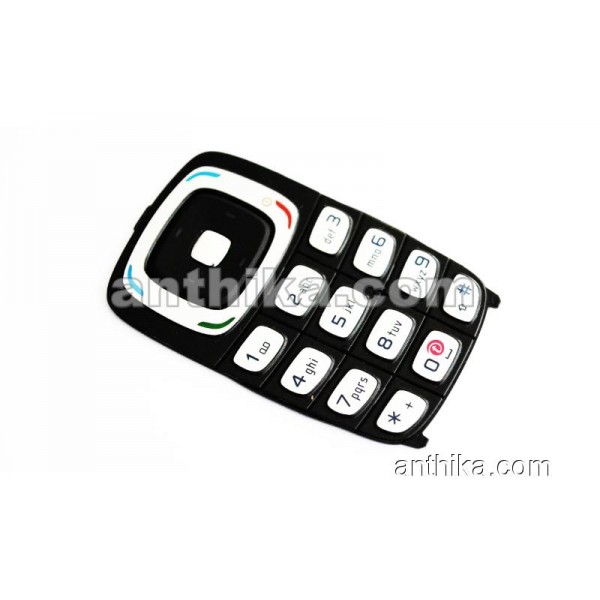 Nokia 6103 Tuş Original  Keypad Keymat Latin Blac...