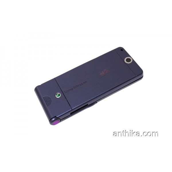 Sony Ericsson w350 w350i Kapak Tuş Full Body Cover Purple New