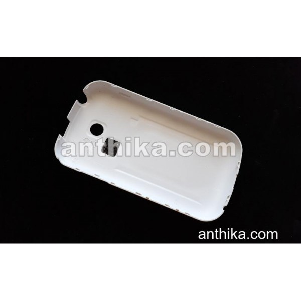 Samsung Chat s3350 Kapak Original Battery Cover White Used