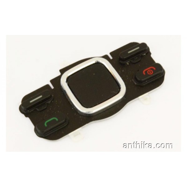Nokia 6600i Slide Tuş Orjinal Keypad Black Used