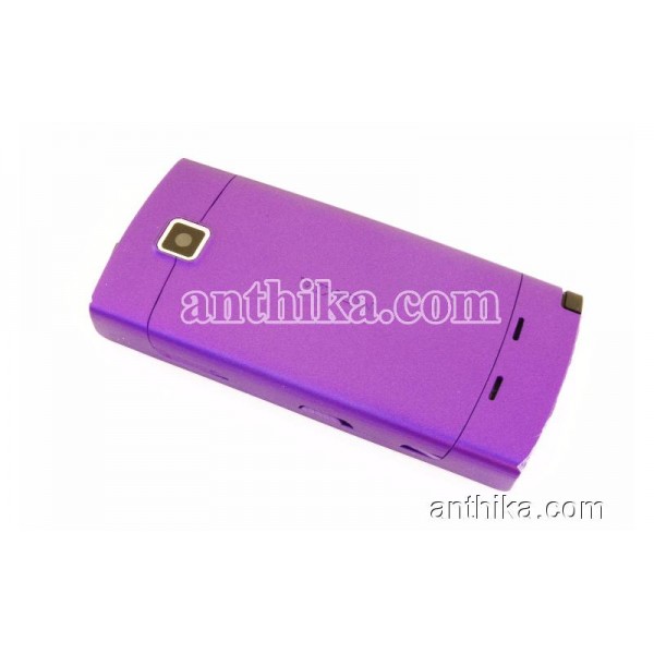 Nokia 5250 Kapak Kasa Tuş Orjinal Kalitesinde Full Housing Purple New