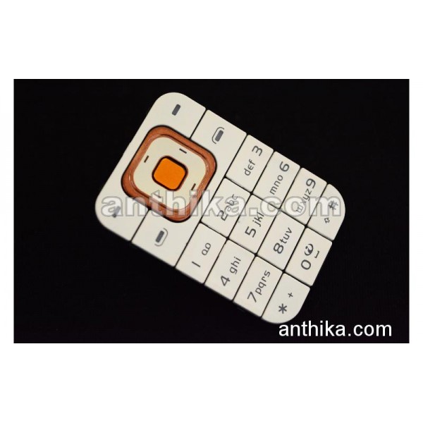 Nokia 7370 Tuş Original Keypad Chreme New 9799473