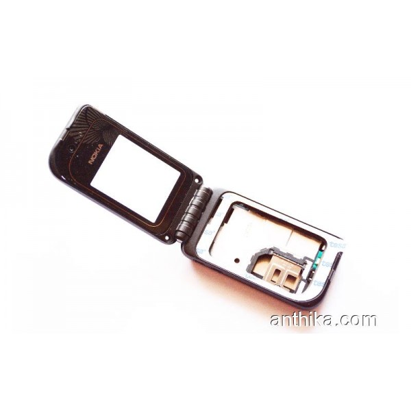 Nokia 7270 Kapak Kasa Mekanizma Speaker Original Housing Black New