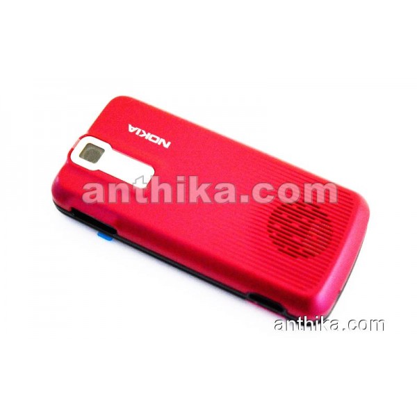 Nokia 7100 Supernova Kapak Kasa Tuş Original Full Housing Black Pink New