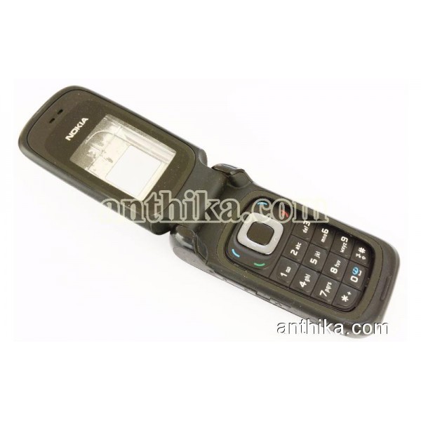 Nokia 6085 Kapak Kasa Tuş Orjinal Full Housing Black Used