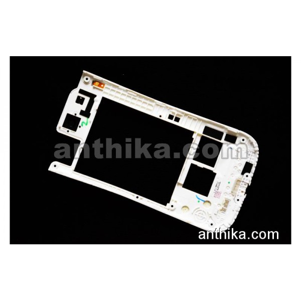 Samsung Galaxy i9300 S3 Kasa Original Middle Cover White New Condition