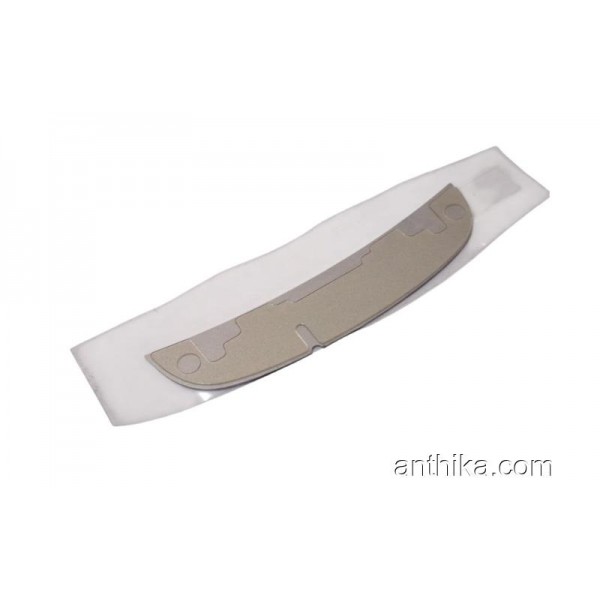 Nokia E6 E6-00 Alt Kapak Original Logo Plate Silve...