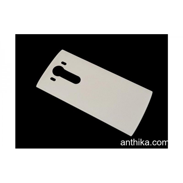 LG V10 Kapak Arka Kapak Pil Kapağı Beyaz