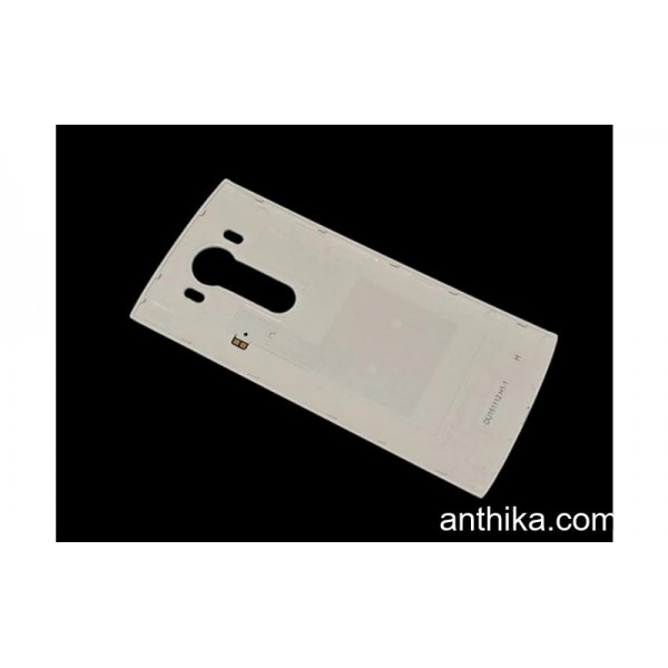 LG V10 Kapak Arka Kapak Pil Kapağı Beyaz