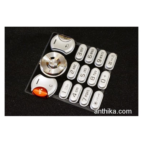 Sony Ericsson W810 W810i Tuş Orjinal Keypad White...