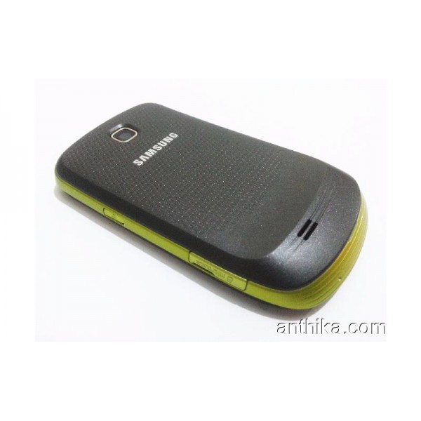 Samsung S5570 Kapak Tuş Kasa Orjinal Full Housing Black Green New