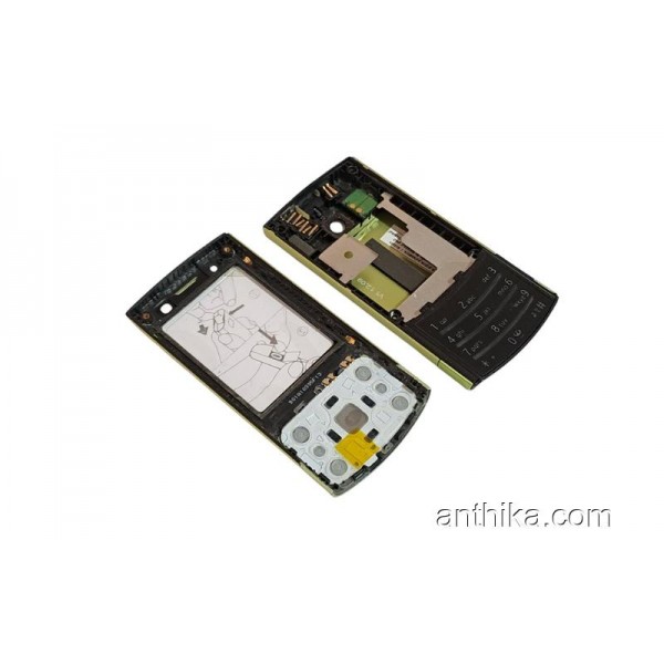 Nokia 6700 Slide Kapak Kasa Tuş Original Housing Green New Condition