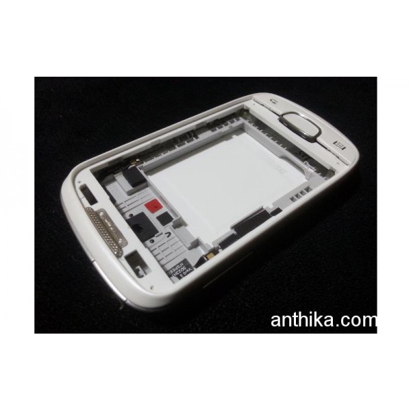 Samsung S5570 Kapak Tuş Kasa Orjinal Full Housing White New