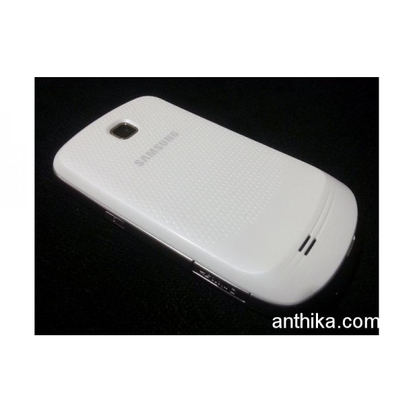 Samsung S5570 Kapak Tuş Kasa Orjinal Full Housing White New