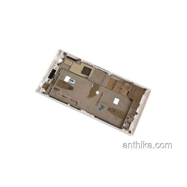 Turkcell T50 Ekran Paneli Ekran Çerçeve Beyaz