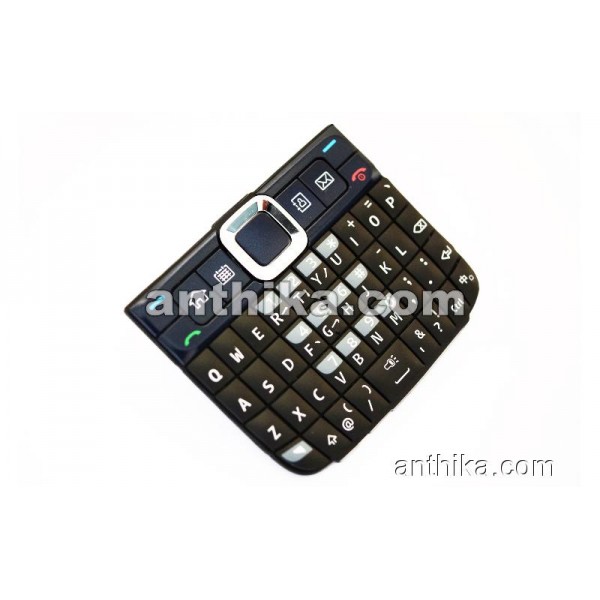 Nokia E63 Tuş High Quality Keypad Navy Blue Black...