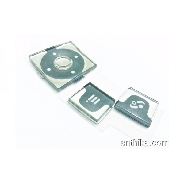 Nokia 7710 Navi Keypad Orjinal Menü Tuş-Silver