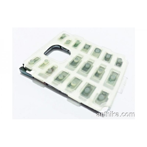 Nokia E50 Orginal Çıkma Tuş-Silver