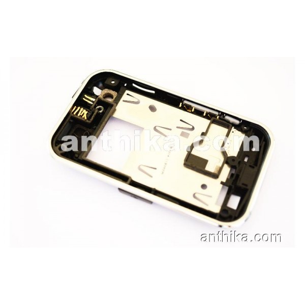 Nokia 6760 Slide Kasa Buzzer Original Middle Cover Black New Condition