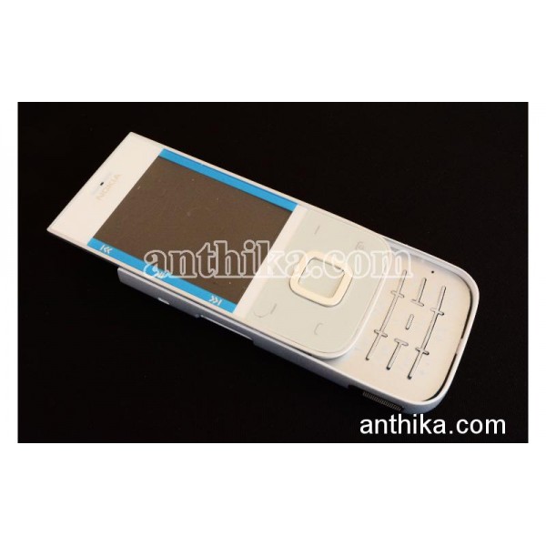 Nokia 5330 Kapak Kasa Tuş Orjinal Kalitesinde Full Housing Silver New