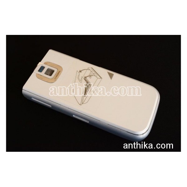 Nokia 5330 Kapak Kasa Tuş Orjinal Kalitesinde Full Housing Silver New