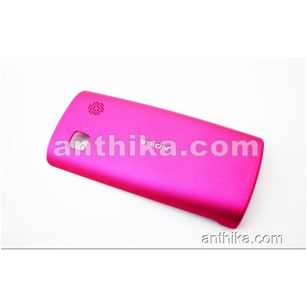 Nokia 500 Kapak Original Battery Cover Pink New 02...