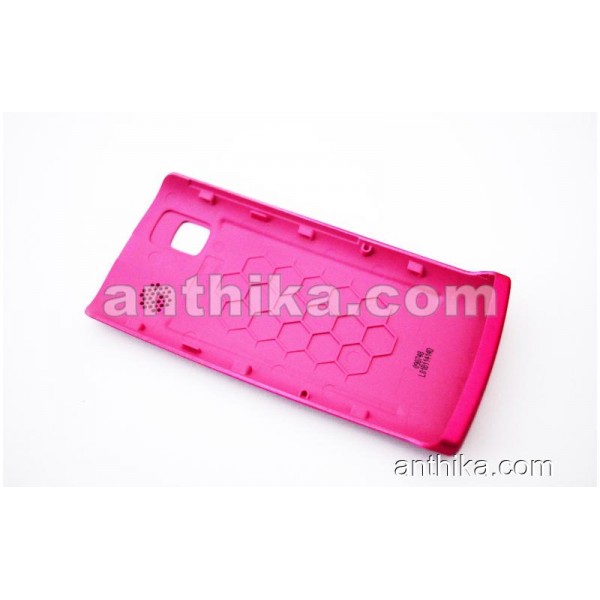 Nokia 500 Kapak Original Battery Cover Pink New 0259402