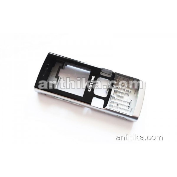 Samsung M200 Kapak Original Front Cover Silver New...