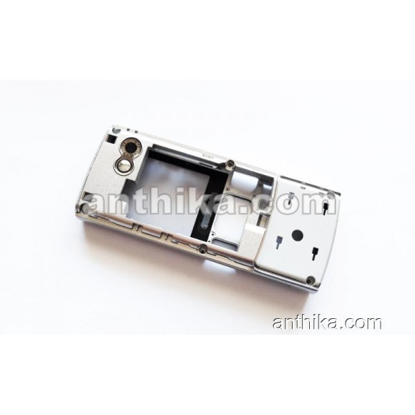 Samsung M200 Kapak Original Front Cover Silver New Condition