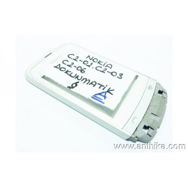 Nokia C2-02 C2-03 C2-06 Orjinal Dokunmatik Digitizer Touchscreen - 6