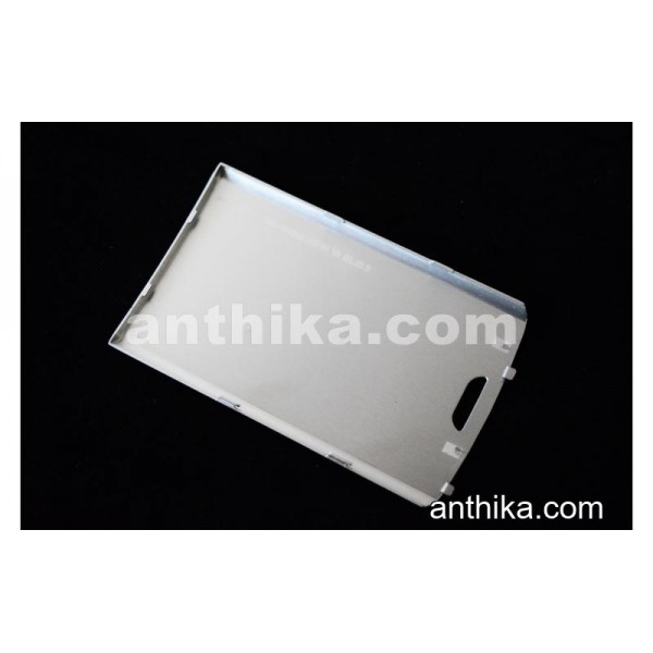 Nokia 6650 Fold Kapak Original Battery Cover Silver New Condition