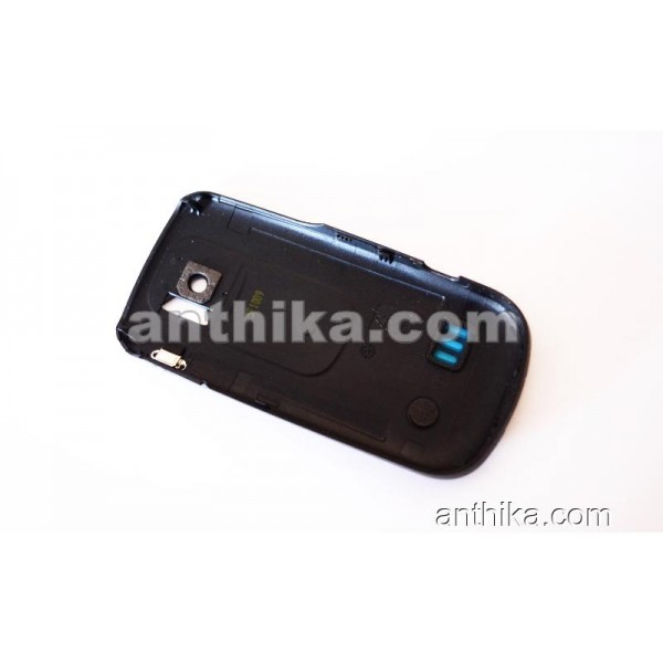 Nokia 3600 Slide Kapak Original Battery Cover Black Used-1