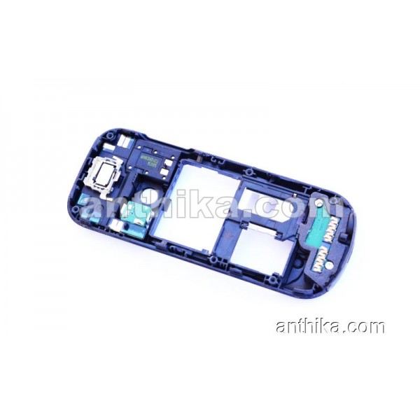 Nokia 3720 Kasa Anten Buzzer Şarj Soketi Original Middle Cover Used - 5