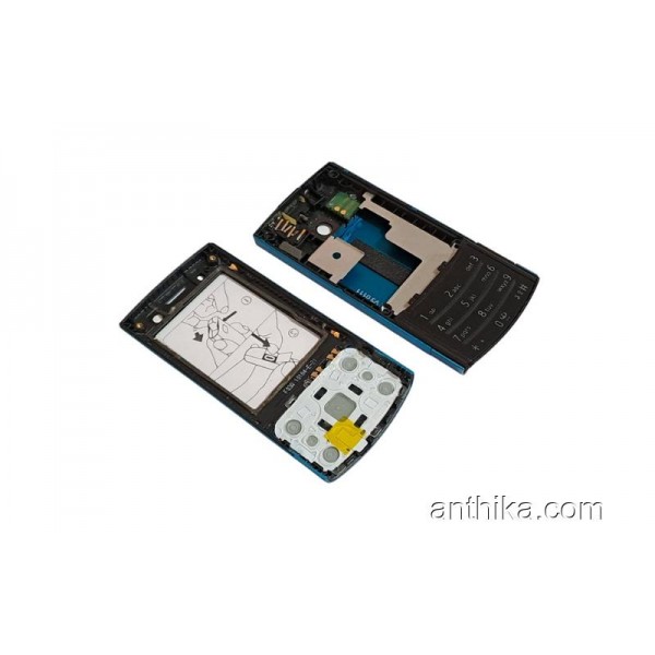 Nokia 6700 Slide Kapak Kasa Tuş Original Housing Blue New Condition