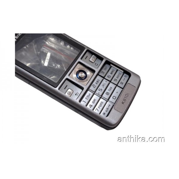 Sony Ericsson K610 K610i Kapak Kasa Tuş Ericsson Full Housing Gray