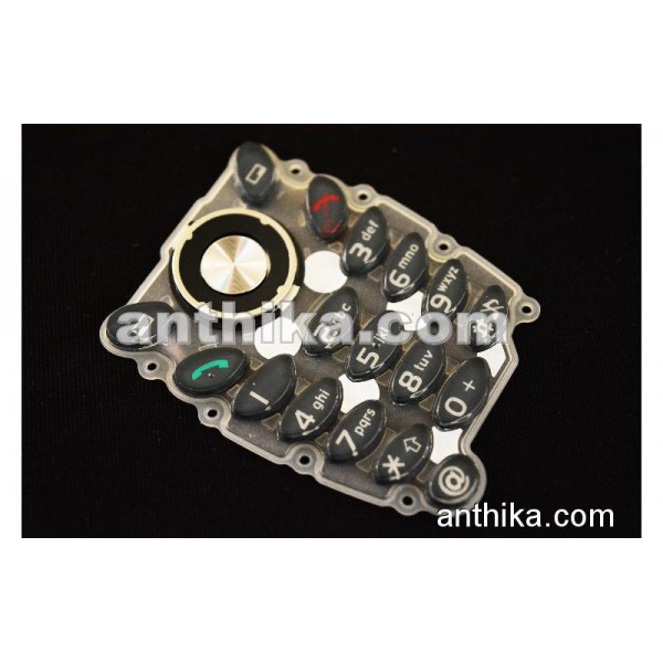 Panasonic X70 Tuş Original Keypad Black New