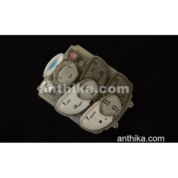 Nokia 2300 Tuş Original Keypad Grey New