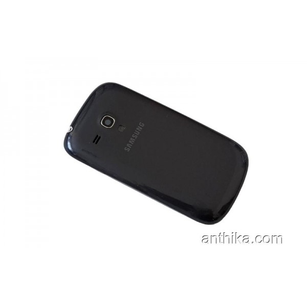 Samsung S3 Mini Kapak Kasa Galaxy i8190 Kasa Kapak Siyah