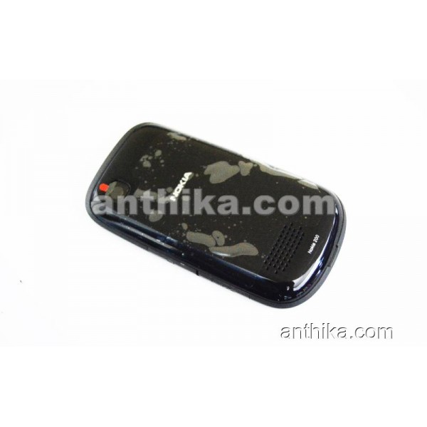 Nokia 200 201 Asha Kapak Kasa Tuş High Quality Full Housing Black New