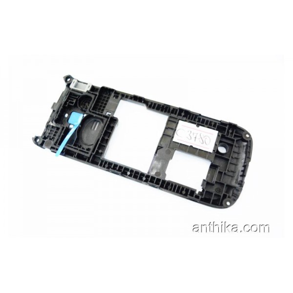 Samsung C3780 Kasa Original Middle Cover Black New