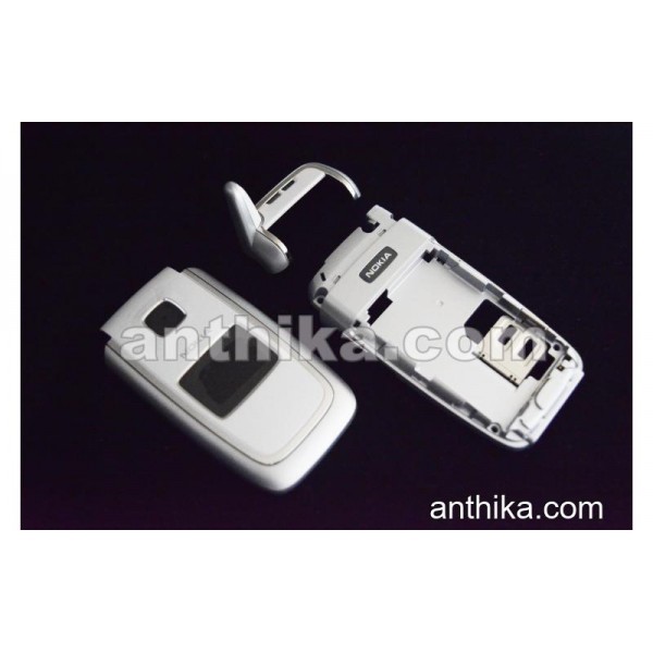 Nokia 6101 Kapak Kasa Original Housing Silver New