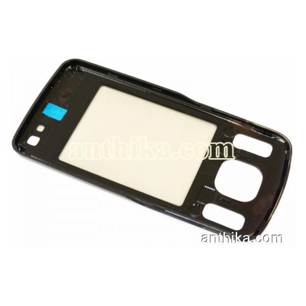 Nokia 6600 Slide Kapak Orjinal Front Cover Black New 0253769