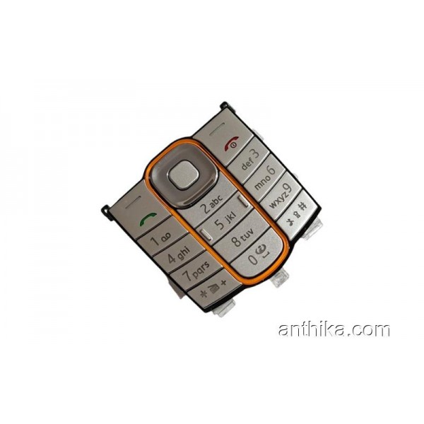 Nokia 2600 Classic Tuş Keypad Silver New