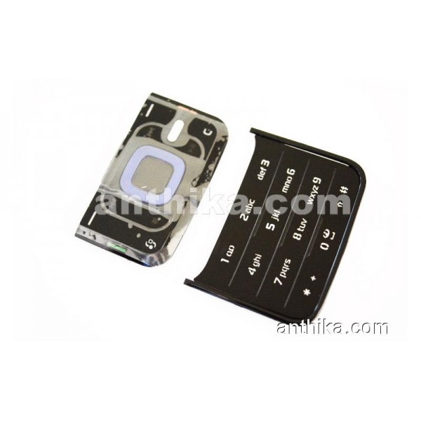 Nokia N81 8GB Tuş High Quality Keypad Black New